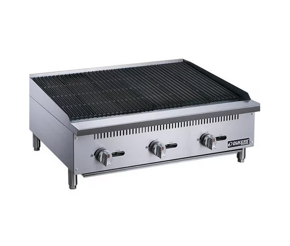 Dukers DCRB36 36" W Countertop Charbroiler